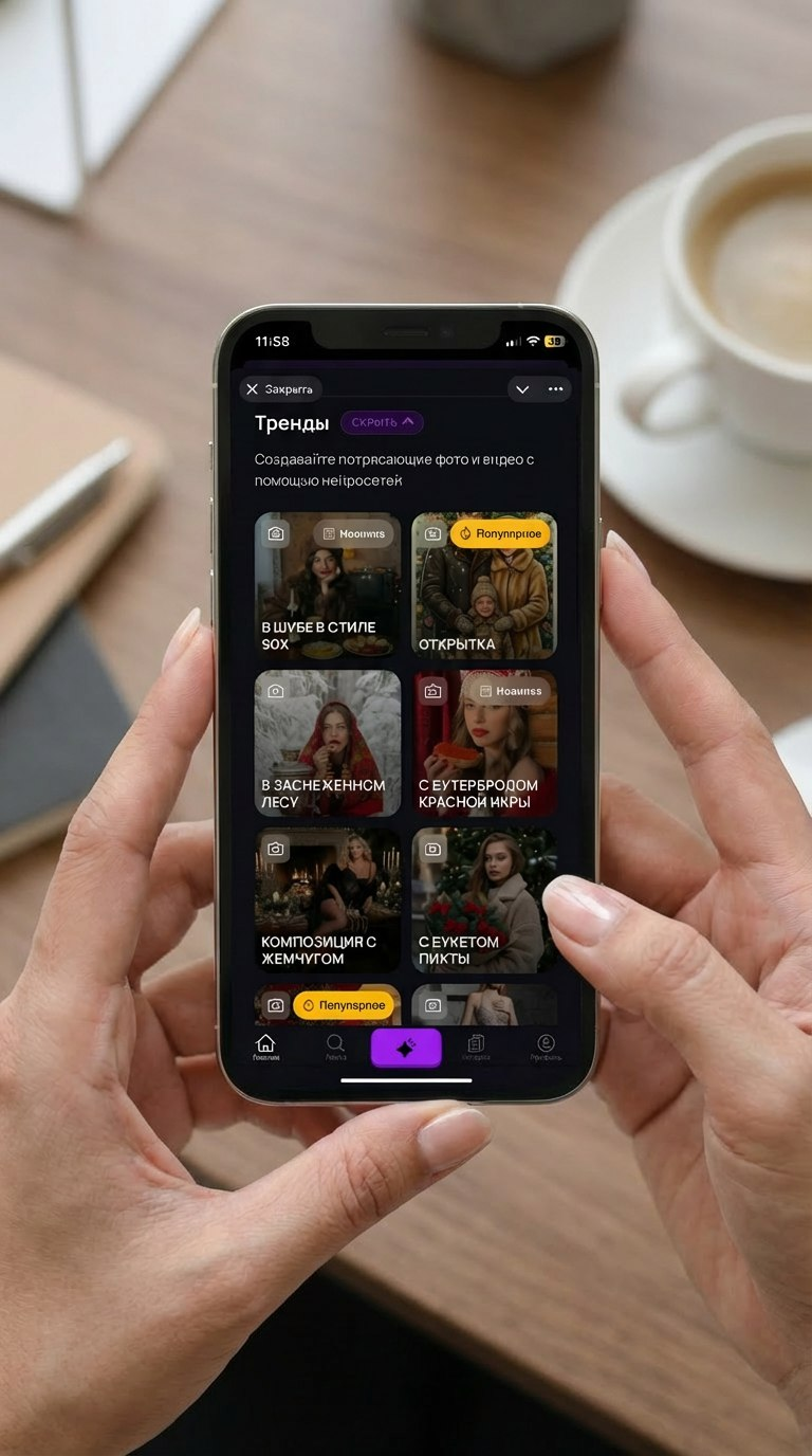 Выберите понравившийся шаблон